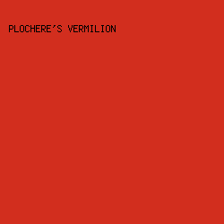d22e1e - Plochere's Vermilion color image preview
