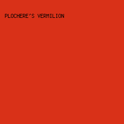 d93118 - Plochere's Vermilion color image preview