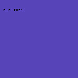 5744B8 - Plump Purple color image preview