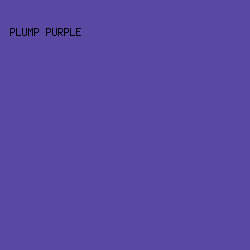 5A48A3 - Plump Purple color image preview