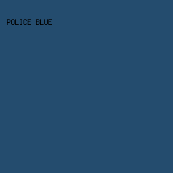 244C6E - Police Blue color image preview