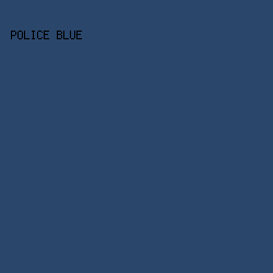 2A466B - Police Blue color image preview