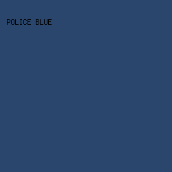 2A466D - Police Blue color image preview