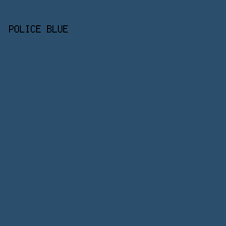 2A4E6C - Police Blue color image preview