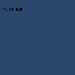 2B476C - Police Blue color image preview