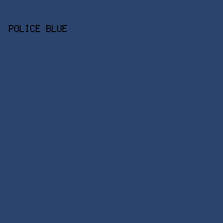 2C446D - Police Blue color image preview