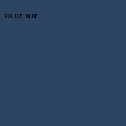 2D4463 - Police Blue color image preview