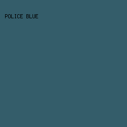 345D6A - Police Blue color image preview