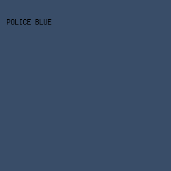 394D68 - Police Blue color image preview