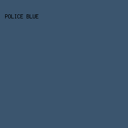 3b556e - Police Blue color image preview