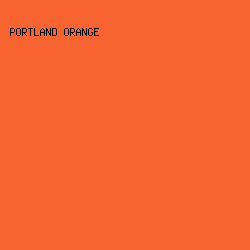 f76430 - Portland Orange color image preview