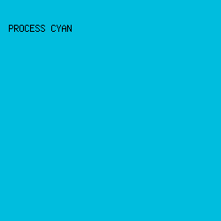 00bdde - Process Cyan color image preview