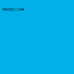 01B0E7 - Process Cyan color image preview