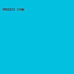 04C1E1 - Process Cyan color image preview