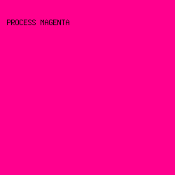 FF008E - Process Magenta color image preview