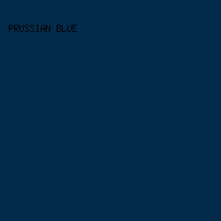 002B4C - Prussian Blue color image preview