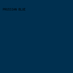 003050 - Prussian Blue color image preview