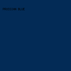 032b56 - Prussian Blue color image preview