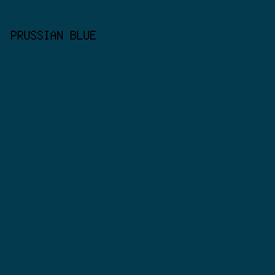 033a4e - Prussian Blue color image preview