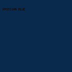 082A4C - Prussian Blue color image preview