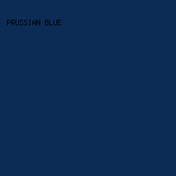 0c2c56 - Prussian Blue color image preview