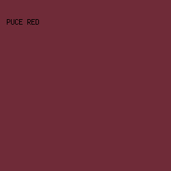 6F2B38 - Puce Red color image preview
