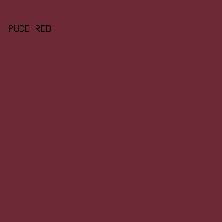 6d2a36 - Puce Red color image preview