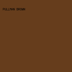 663d1c - Pullman Brown color image preview