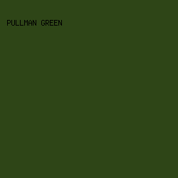 2E4517 - Pullman Green color image preview