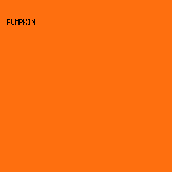 FE6F0F - Pumpkin color image preview