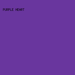 69369e - Purple Heart color image preview