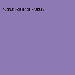 8D79B3 - Purple Mountain Majesty color image preview