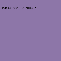 8d76a8 - Purple Mountain Majesty color image preview