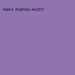 9074af - Purple Mountain Majesty color image preview