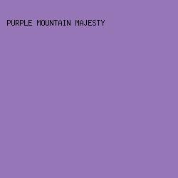 9676B6 - Purple Mountain Majesty color image preview