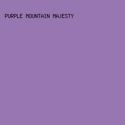 9876b1 - Purple Mountain Majesty color image preview