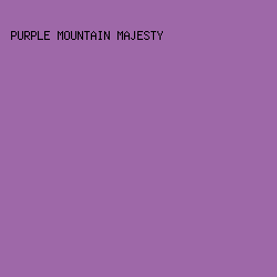 9E68A8 - Purple Mountain Majesty color image preview