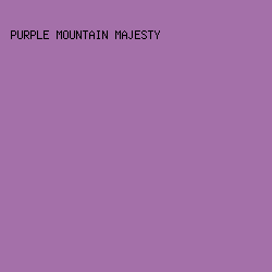 A470A9 - Purple Mountain Majesty color image preview