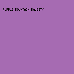 A66BB2 - Purple Mountain Majesty color image preview
