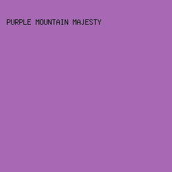 A769B4 - Purple Mountain Majesty color image preview