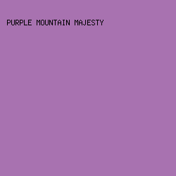 A872B0 - Purple Mountain Majesty color image preview