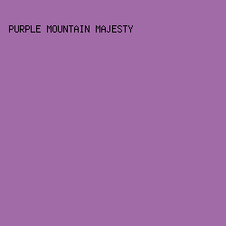 a16ba7 - Purple Mountain Majesty color image preview