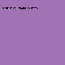 a173b2 - Purple Mountain Majesty color image preview