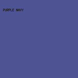 4E5394 - Purple Navy color image preview