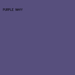 574F7D - Purple Navy color image preview