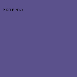 5B518C - Purple Navy color image preview