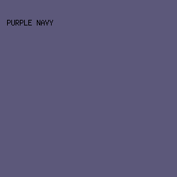 5C587A - Purple Navy color image preview