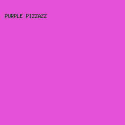 E450D6 - Purple Pizzazz color image preview