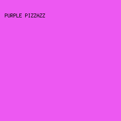 ED58F2 - Purple Pizzazz color image preview