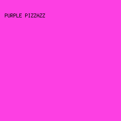 FD3FE3 - Purple Pizzazz color image preview